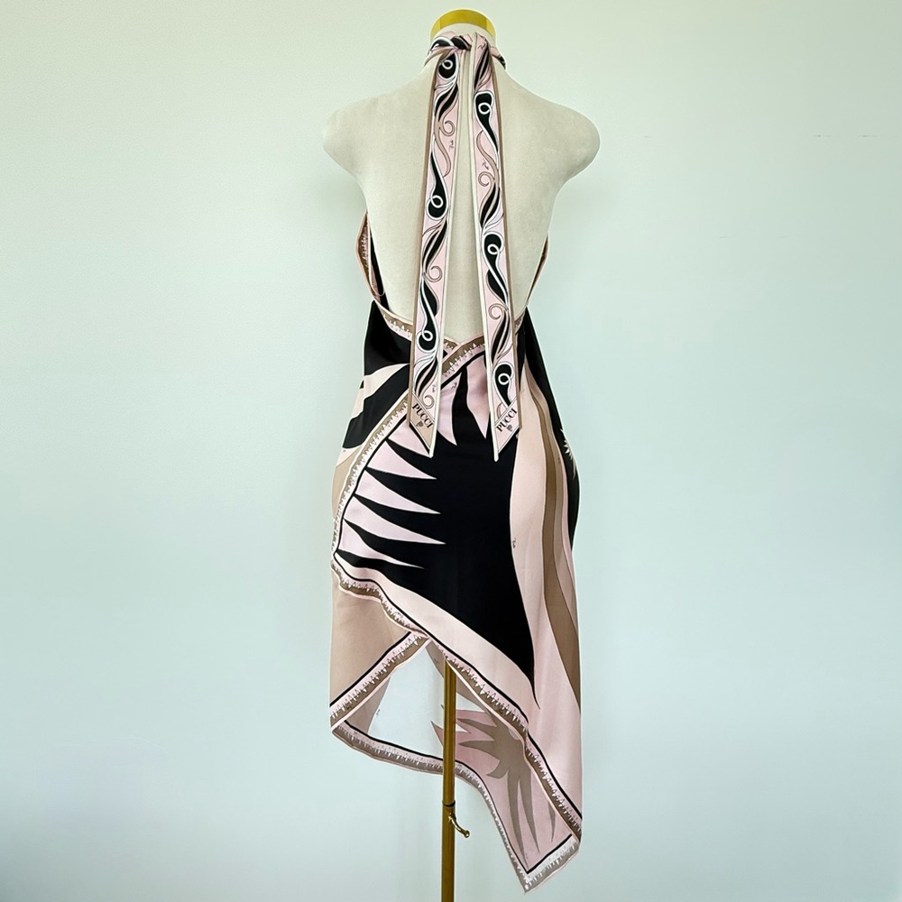 ⭐️NWT PUCCI silk halter dress - Picture 5 of 11
